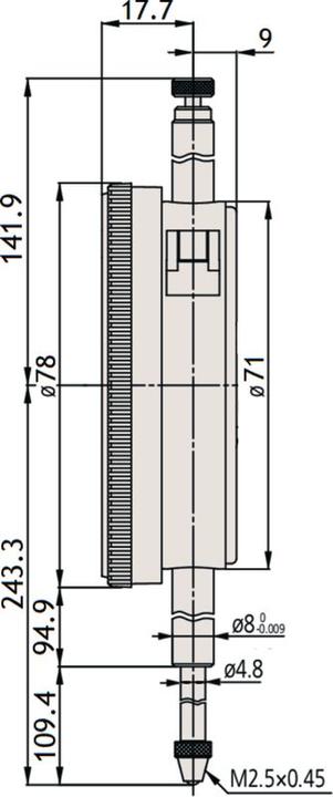 Produktbild Mitutoyo Messuhr 0-100 3062AB-19