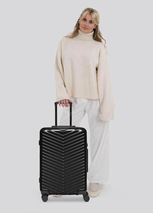 Immagine prodotto Redolz Essentials 18 carrello a 4 ruote da 66 cm con piega elastica (72 l, M (50 - 90l))