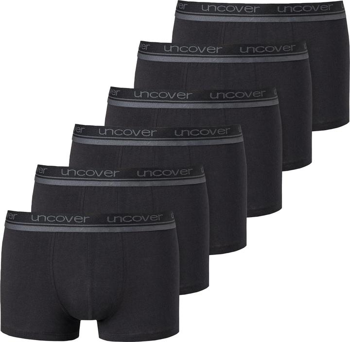Schiesser Boxershorts Uncover (L, 6er Pack)