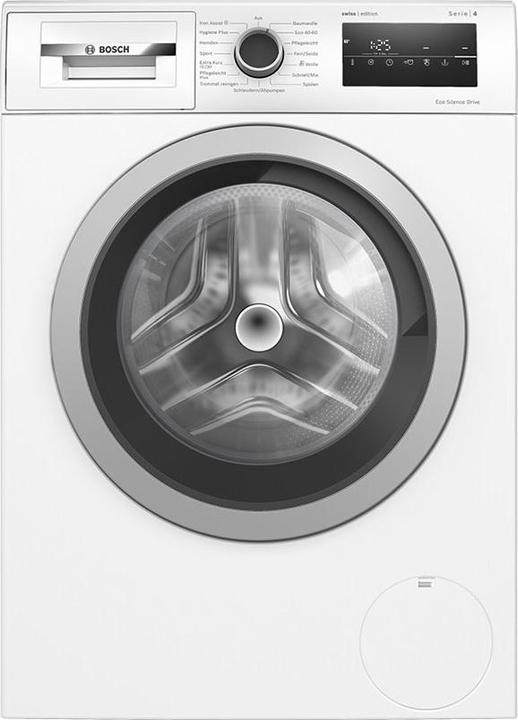 Image du produit Bosch Hausgeräte WQG233D1CH & WAN28243CH Tour de lavage (8 kg, Droite, Fiche CH)