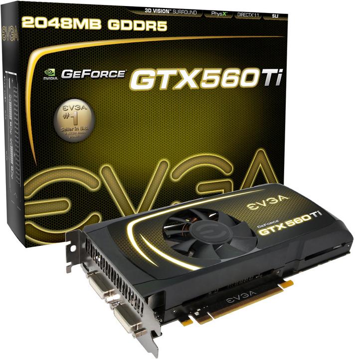 Produktbild EVGA GTX-560 Ti (2 GB)