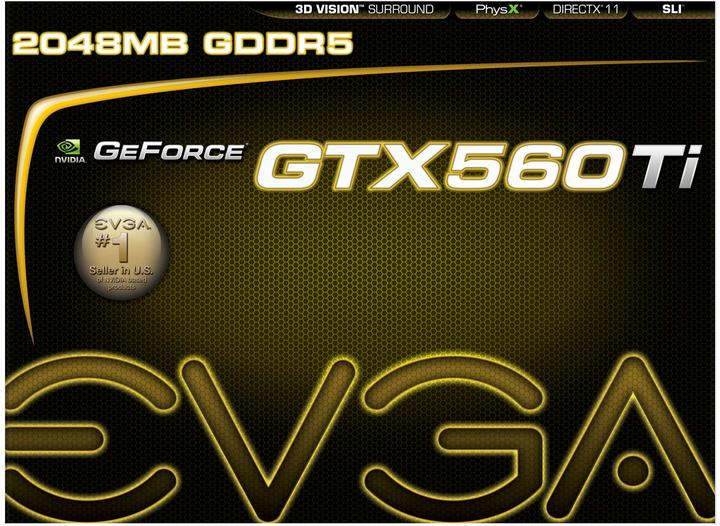 Produktbild EVGA GTX-560 Ti (2 GB)