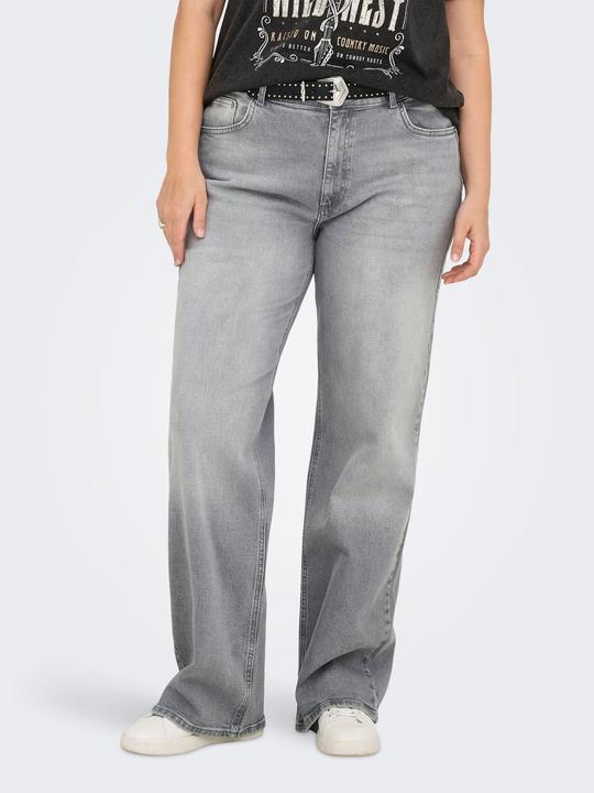Actual product image Only CARJUICY Hohe Taille Weiter Beinschnitt Jeans Jeans mit weitem Bein (W42/L32)