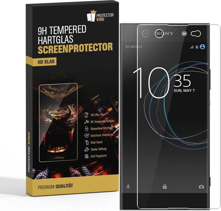 Produktbild Protectorking 3x echtes Tempered 9H Panzerhartglas 3D KLAR (3 Stück, Sony Xperia XA Ultra)