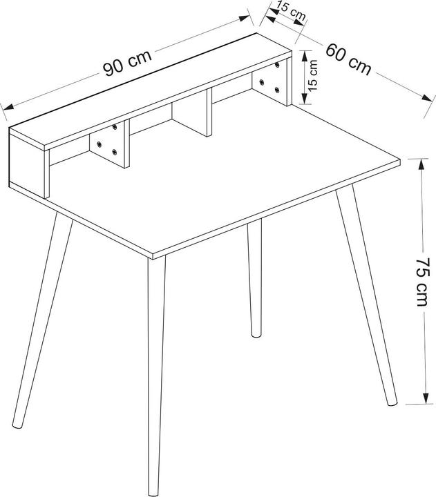 Actual product image Kalune Design Ronas (90 x 60 x 75 cm)