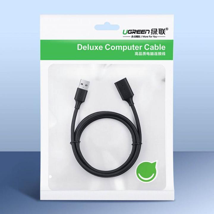 Immagine prodotto Ugreen Cavo USB 3.0 esteso 0,5 m (nero) (0.50 m, USB 3.0)