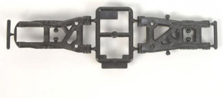 Actual product image Tamiya TB Evo.IV/TRF416 D-parts transverse steering. Carbon