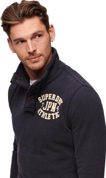Actual product image Superdry Vintage Athletic Henley Jumper (M)