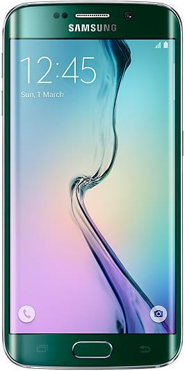 Samsung Galaxy S6 Edge (32 GB, Grün, 5.10", Single SIM, 16 Mpx, 4G)