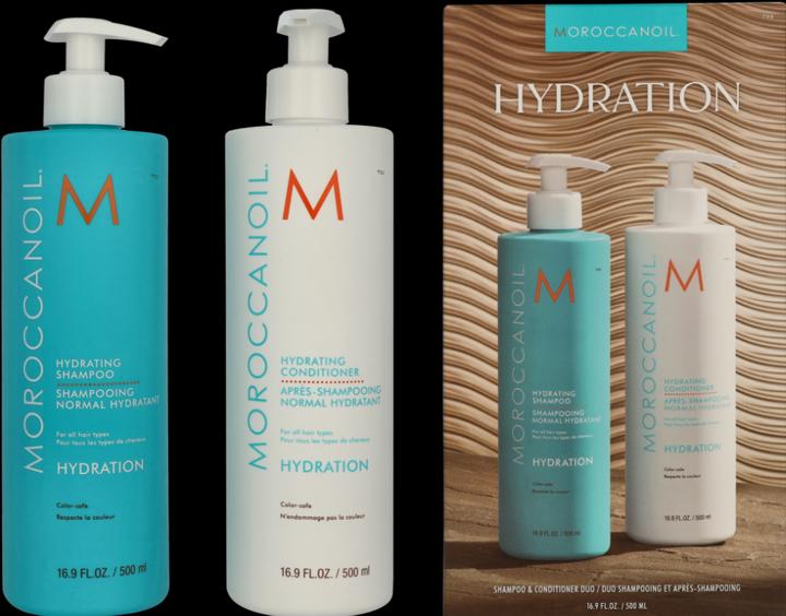 Actual product image Moroccanoil Hydrating Shampoo & Conditioner (1000 ml, Liquid shampoo)
