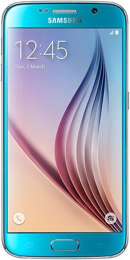 Produktbild Samsung Galaxy S6 (32 GB, Blau, 5.10", Single SIM, 16 Mpx, 4G)