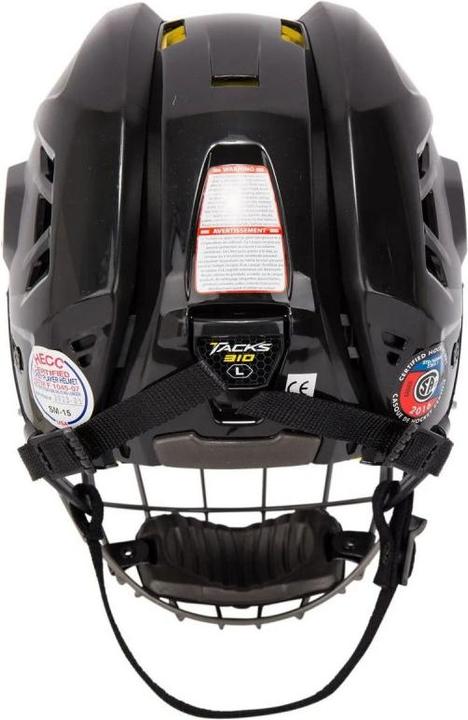 Actual product image CCM Tacks 310 hockey helmet with cage (red, M) (M)