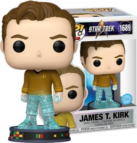 Produktbild Funko Star Trek Transporter POP! Plus Movies Vinyl Figur Kirk 9 cm