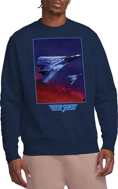 Actual product image Top Gun Unisex Adult Clouds Sweatshirt (M)