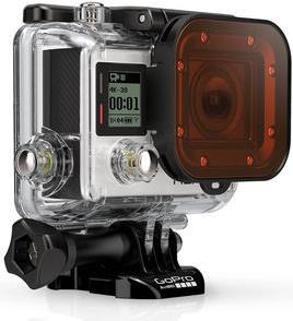 Produktbild GoPro Roter Tauchfilter passend für Tauch- und Armbandgehäuse (Armbandgehäuse, Tauchgehäuse)