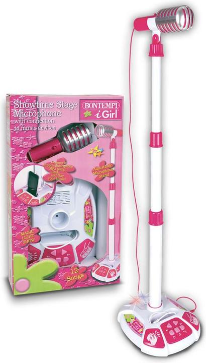Actual product image Bontempi Vintage Stage Microphone Pink