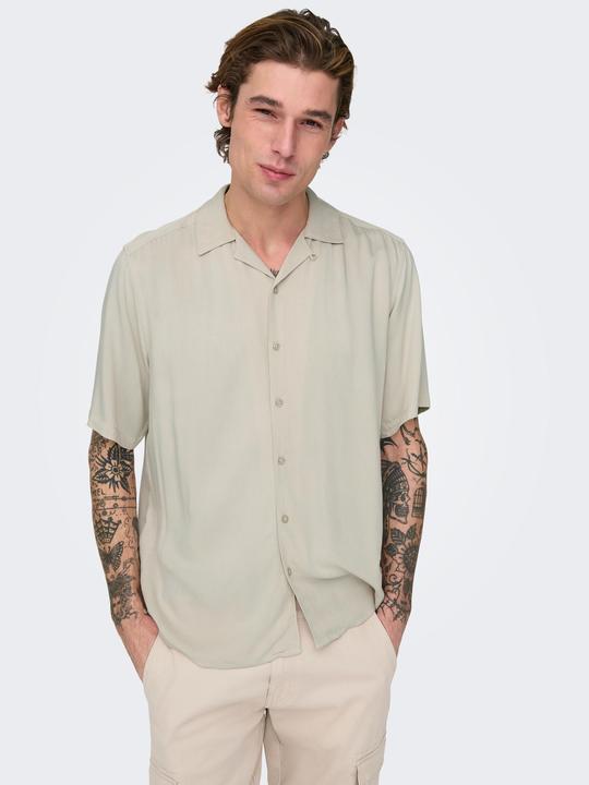 Produktbild Only & Sons Onsdash Life Reg Visc Res Ss Shirt (XS)