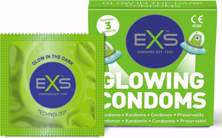 Produktbild Pipedream Glowing Condoms (3 Stk.)