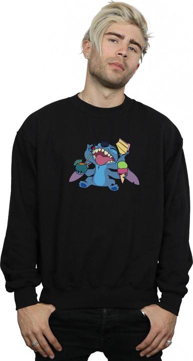 Actual product image Disney Mens Lilo And Sitch Munchies Sweatshirt (4XL)