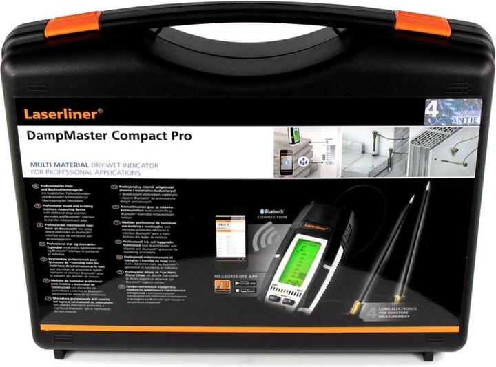 Actual product image Laserliner DampMaster Compact Pro Material Moisture Meter