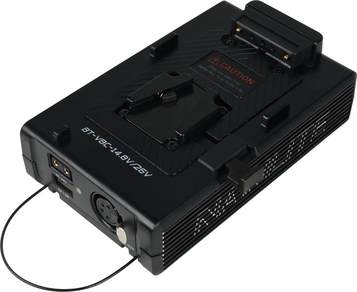 Immagine prodotto Nanlite Convertitore di batterie V-Mount (da 14,8V a 26V) (Caricabatterie per fotocamere)