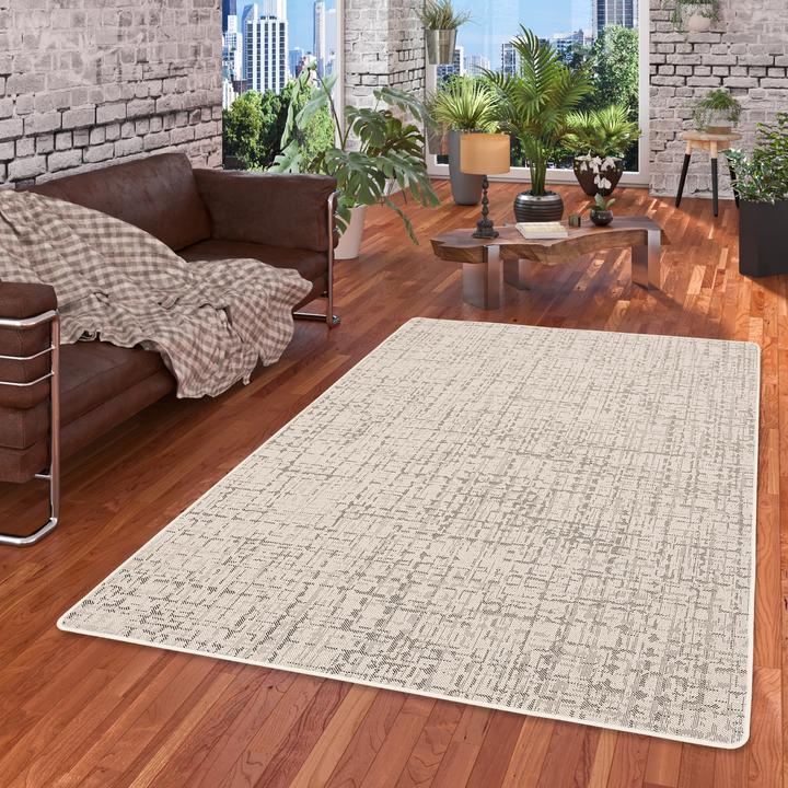 Produktbild Snapstyle In & Outdoor Teppich Flachgewebe Oslo Karo Modern (80 x 160 cm)