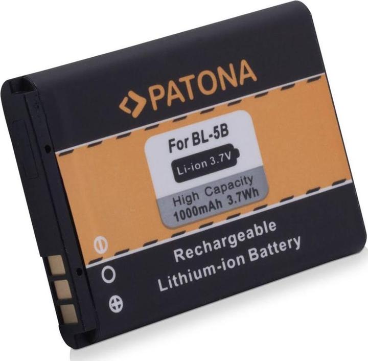 Actual product image Patona Battery BL-5B