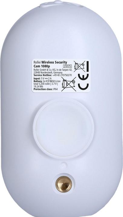 Produktbild Rollei Wireless Security Cam 1080p (1920 x 1080 Pixels)