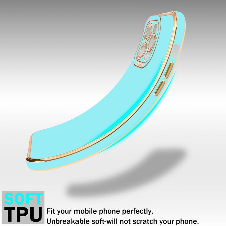 Produktbild Cadorabo TPU Hülle mit Kameraschutz für Apple iPhone 12 PRO MAX (Apple iPhone 12 Pro Max)