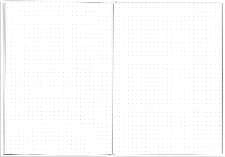 Actual product image Online Notebook A5 07778/6 Brush Style 80g 96 sheets dots (A5, Dotted)