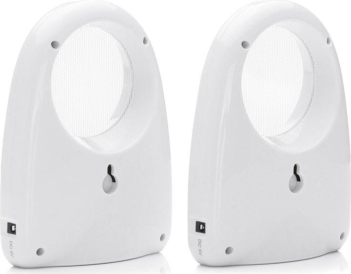 Actual product image Fillikid Baby monitor white (Baby Monitor Audio, 300 m)