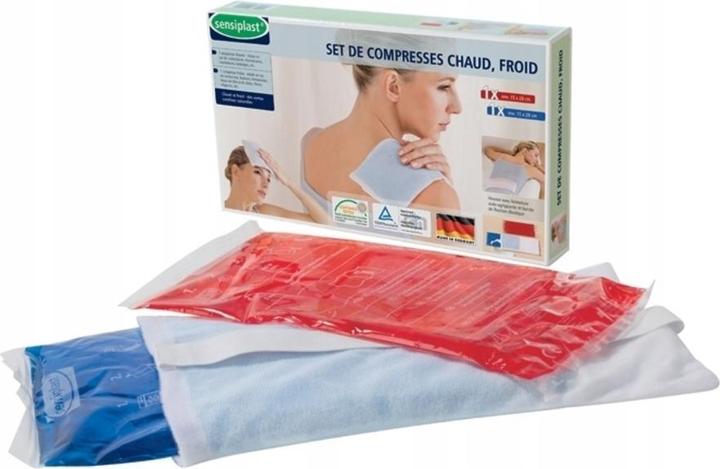 Sensiplast Set di compresse caldo-freddo per la schiena (2 x)