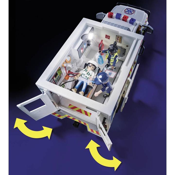 Actual product image Playmobil Rescue vehicle: US Ambulance (70936, Playmobil City Action)