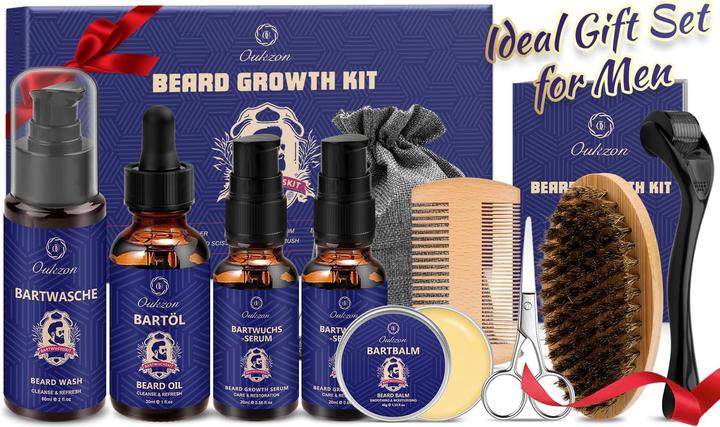 Immagine prodotto Oukzon Bartpflege Set (Set per la cura della barba)