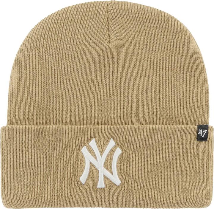 47 Brand Beanie Wintermütze - HAYMAKER NY Yankees khaki