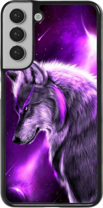 Produktbild PhoneLook Hülle Purple Sky Wolf (Samsung Galaxy S22+)