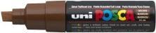 Actual product image Posca Marker PC-8K wedge tip (Brown, 8 mm, 1 x)