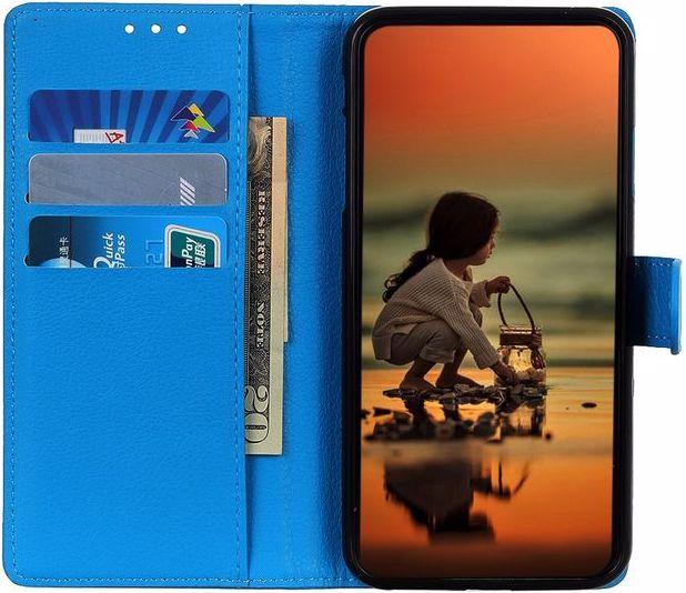 Actual product image MU Classic Litchi Leather Bookcover Series (Samsung Galaxy S22+)