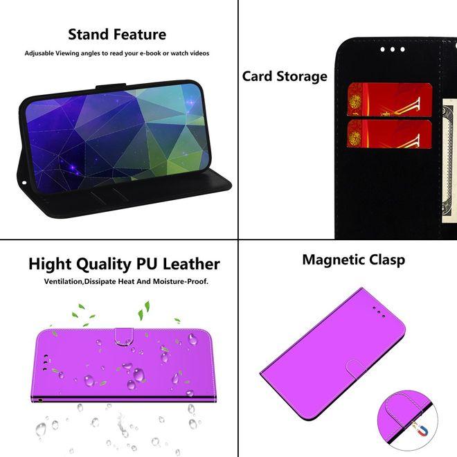 Produktbild MU Style Mirror Surface Bookcover Series (Samsung Galaxy A71)