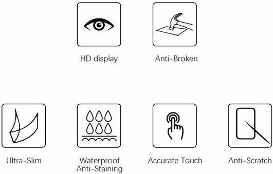 Actual product image MU Budget Protective glass screen protector (1 Piece, Xiaomi Mi 11 Lite 5G)