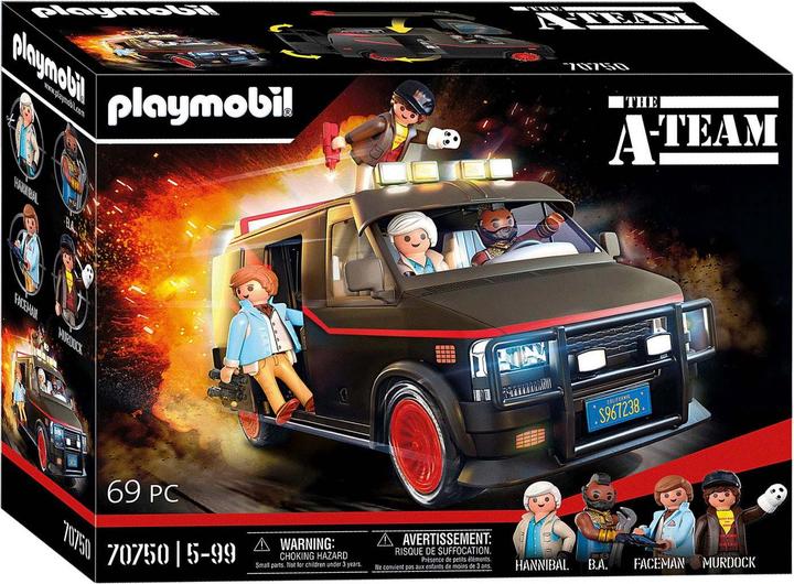 Produktbild Playmobil The A-Team Van (70750, Playmobil A-Team)