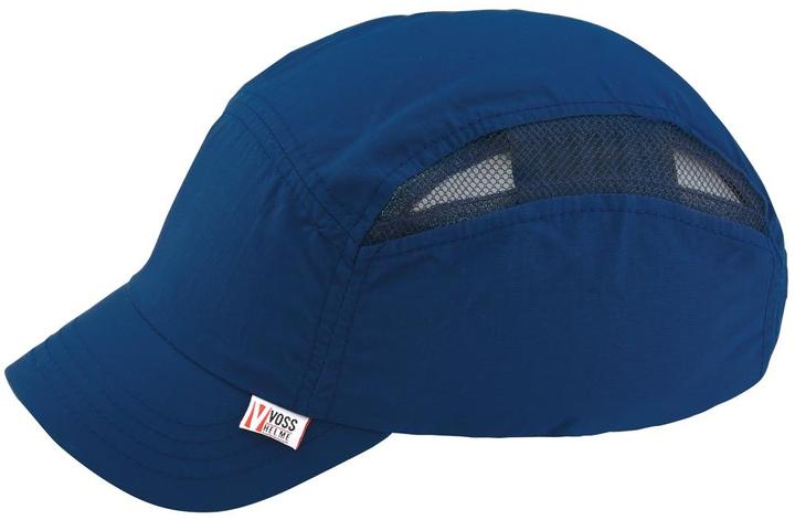 Actual product image Voss Helme VOSS bump cap modern style, royal blue (53 - 61 cm)