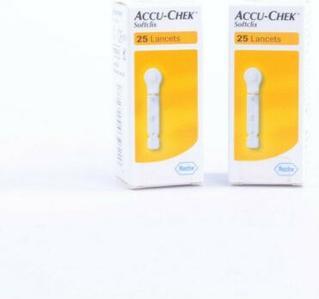 Actual product image Roche ACCU-CHEK Softclix Lancet, 25 pcs LAN (Lancets)
