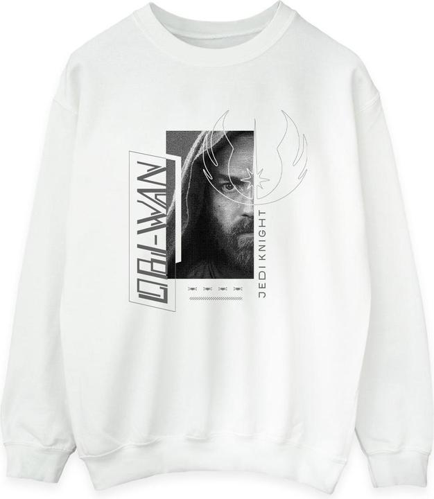 Star Wars ObiWan Kenobi Jedi SciFi Collage Sweatshirt (L)