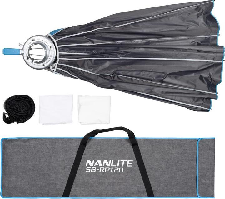 Image du produit Nanlite Parabolische Softbox 120 cm (Rapid) (Boîte à lumière, 120 cm)