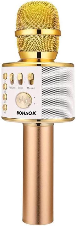 Bonaok Kabelloses Bluetooth Karaoke Mikrofon