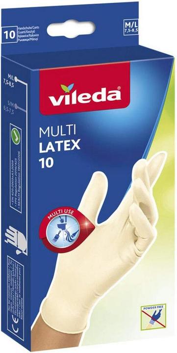 Image du produit Vileda Multi Gants Latex 10 M/L (9)