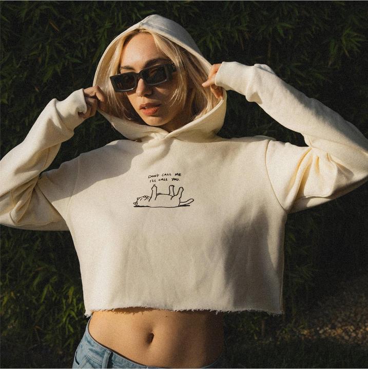 Immagine prodotto RipnDip Felpa con cappuccio Don't Call Me (L)
