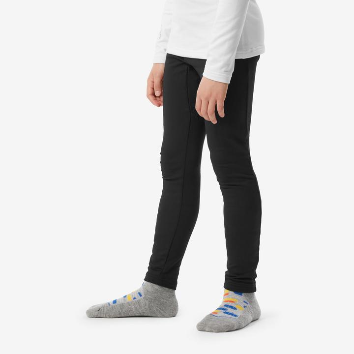 Produktbild Wedze Skiunterwäsche Funktionshose Kinder - BL 500 schwarz (164)