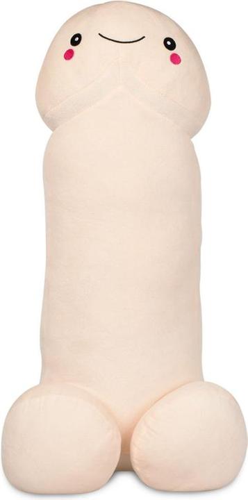 Easytoys Penis-Shaped Plushy with Smiley Face - Brown (Game of skill)